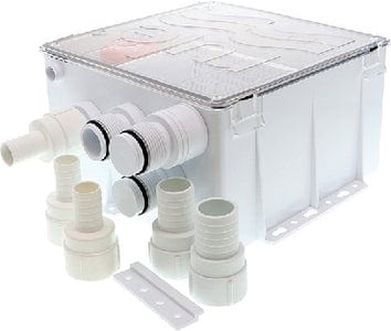 Rule 98B Shower Drain Box: 800 GPH: 12V