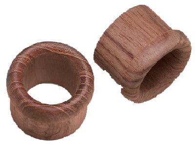 Whitecap Teak Finger Pull: 2/pk