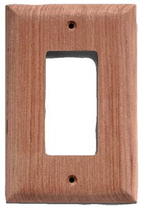 Whitecap Teak Cover Plate for GFCI Receptacles: 2/pk
