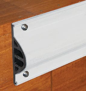 Taylor Dock Pro<sup>®</sup> Commerical Grade Premium Side Gard 4.25" High: 10' Coil: White