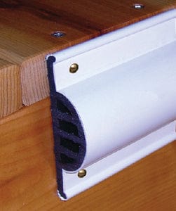 Taylor Commercial Grade Double Molded Side Gard 10' Coil - White