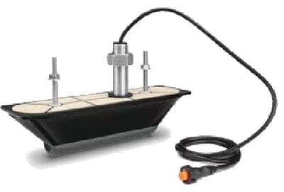 Garmin 0100196110 GT30 CHIRP ClearV? & SideV? Thru-Hull Transducer: Single