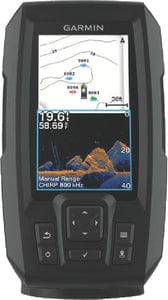 Garmin 0100255000 Striker™ Vivid Series 4" Fishfinder: 4cv US w/ GT20-TM Transducer