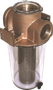 Groco ARG2500S Bronze Strainer With #304 SS Basket