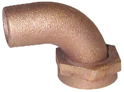 Groco TPC2000 Bronze Tail Piece 90°: NPS Thread
