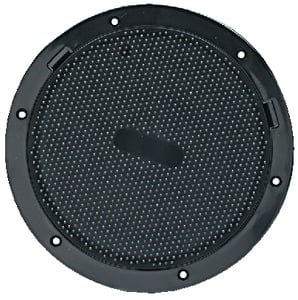Beckson Pry-Out Deck Plate With Standard Trim Ring: Dimple Center
