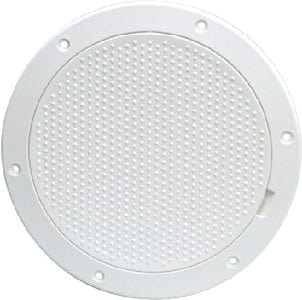 Beckson Pry-Out Deck Plate With Standard Trim Ring: Dimple Center