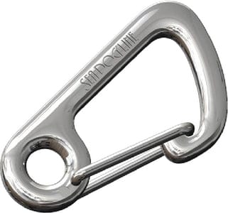 SeaDog 155500 Spring Gate 4" Asymmetrical Snap Hook
