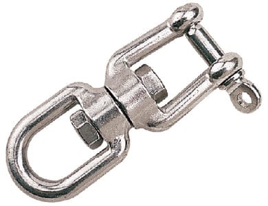 Sea-Dog 182206 Stainless Steel Eye & Jaw Swivel: 1/4"