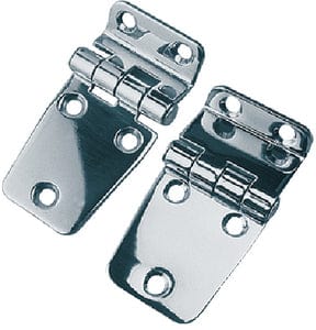 Sea-Dog 2015701 Stainless Offset Short Side Hinge: 2/pk