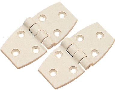Sea-Dog 354-2025311 Door Hinge: White Nylon: 2/cd