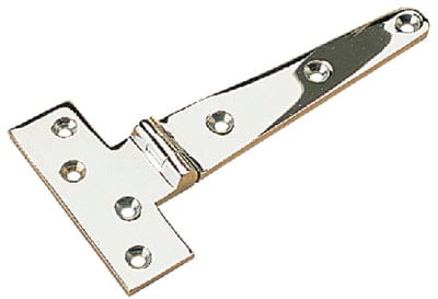 SeaDog 204705 T-Hinge: Chrome/Brass Finish