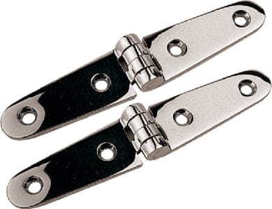 4" Stainless Strap Hinge