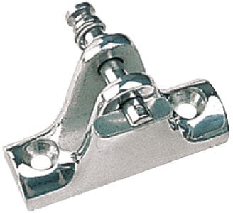 Seadog 2702401 SS Deck Hinge (Rail Mount) w/Removable Pin: 1ea