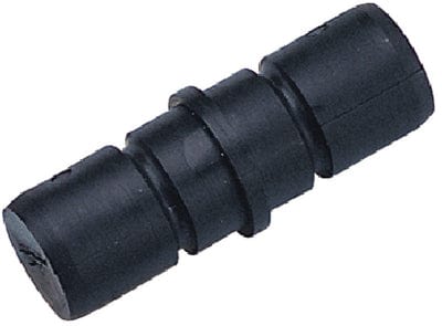 Sea-Dog 2733001 Tube Connector: 7/8" Black Pr.