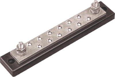 Sea-Dog 4267241 Buss Bar 20 Screw Terminal Block: 9-1/8"