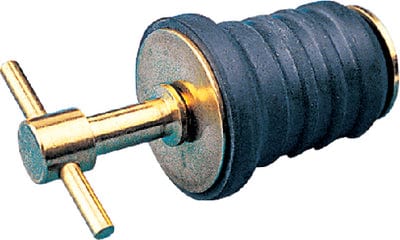 Seadog 5200801 Brass Tee Handle Drain Plug: 1"