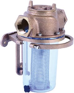 Marine Hardware SEASUM01500 Universal Swivel Mount Sea Strainer: 1-1/2"