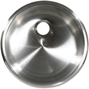 Scandvik Cylindrical Sink: Mirror Finish: 11-5/8"