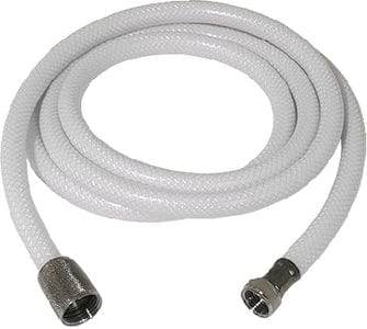 Scandvik 10290 6' White Nylon Hose For Straight Sprayer Handles
