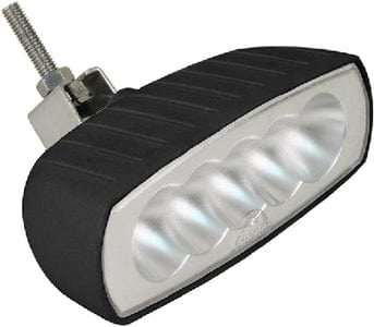 Scandvik Bracket Mount Spreader Light: Black