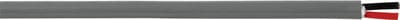 Cobra Tinned Copper Flat Duplex Wire: 250' 14/2 Gray White Jacket