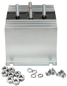 Battery Isolator: 1-Alternator 2-Batteries 75A