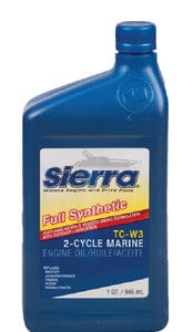 Sierra 95403 Fully Synthetic TC-W3 2-Stroke Outboard Oil: Gal.