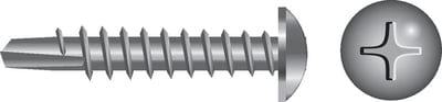 Phillips Self Drilling Screw - Pan Head<BR>#8 x 1"