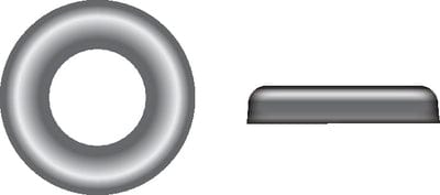 Stainless Countersunk Finishing Washer: #6