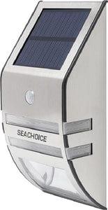 Seachoice 03706 Solar Side-Mount Stainless LED Dock Light