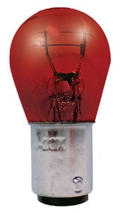 Red Bulb DC Bayonet Base 12V - 15W