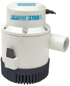 Seachoice 12V Submersible Bilge Pump 3700 GPH With 1-1/2" Ports