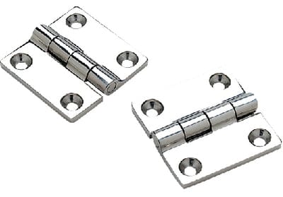 Seachoice (2) 316 Stainless Steel Butt Hinges