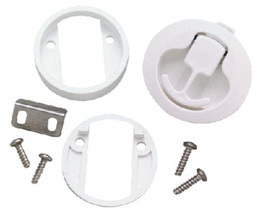 Seachoice 2" Diameter White Slam Latch