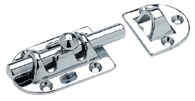 SeaChoice Chrome Plated Bronze Barrel Bolt