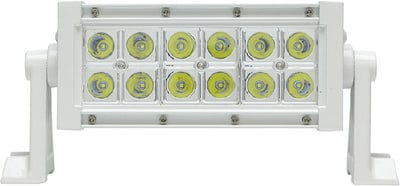 Seachoice 51703 LED Spot/Flood Light Bar: White Housing: 12 LEDs: 7.25": 12/24V