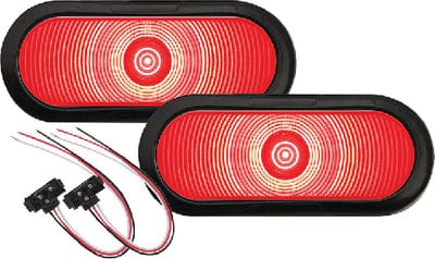 Seachoice 53011 One™ Series LED 6" Oval Light Kit: 1 pr.