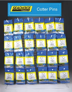 Seachoice Cotter Pin/Ring Display - 24 Piece
