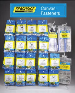 Seachoice Canvas Fastener Display - 21 Piece