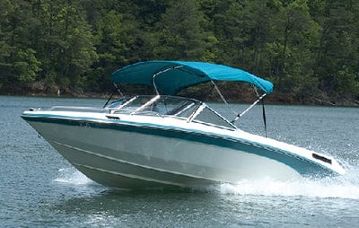 Carver V5469TB5 Fully Assembled: Complete Bimini Tops w/Boot. 54" H x 6' L: 73"-78" Wide: Captain Navy