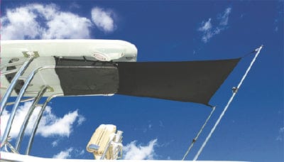 Carver TS4WHT T-Shade™ T-Top Extension: 4' L: Black