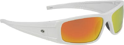Yachter's Choice 43073 "Striper" Polarized Sunglasses with Red Mirror Lenses & White Frame