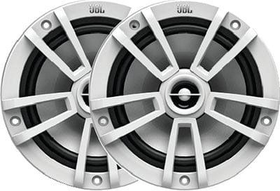 JBL JBLSTG6W 6-1/2" Club Marine Speakers: White: 1 pr.
