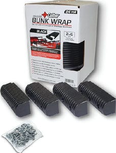 Caliber 23050BK Bunk Wrap Kit (Includes 4 Endcaps and Stainless Steel Hardware)