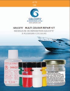Gelcote Int'l 100 Gelcote Repair Kit: Asst. Colors: 12/case