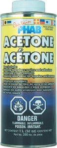 Captain Phab Xxx Acetone: 1L: 12/case
