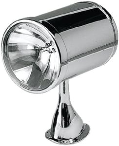 7" Chrome Searchlight w/Tall Base