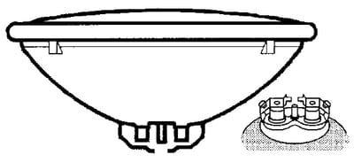 Par 5 12V Sealed Beam Replacement Bulb