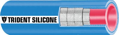 Trident 202V212036 Blue "VHT" Silicone Softwall Wet Exhaust Hose: 2-1/2" x 3'